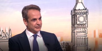 Ο Μητσοτάκης απέκλεισε από το Λονδίνο το ενδεχόμενο έκτακτης φορολόγησης των τραπεζών